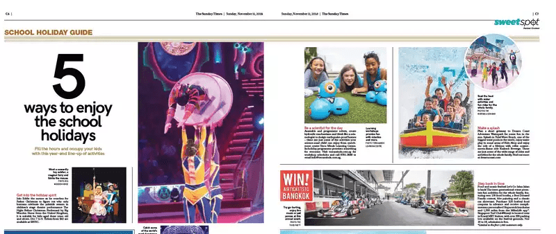 We were featured in The Sunday Times!