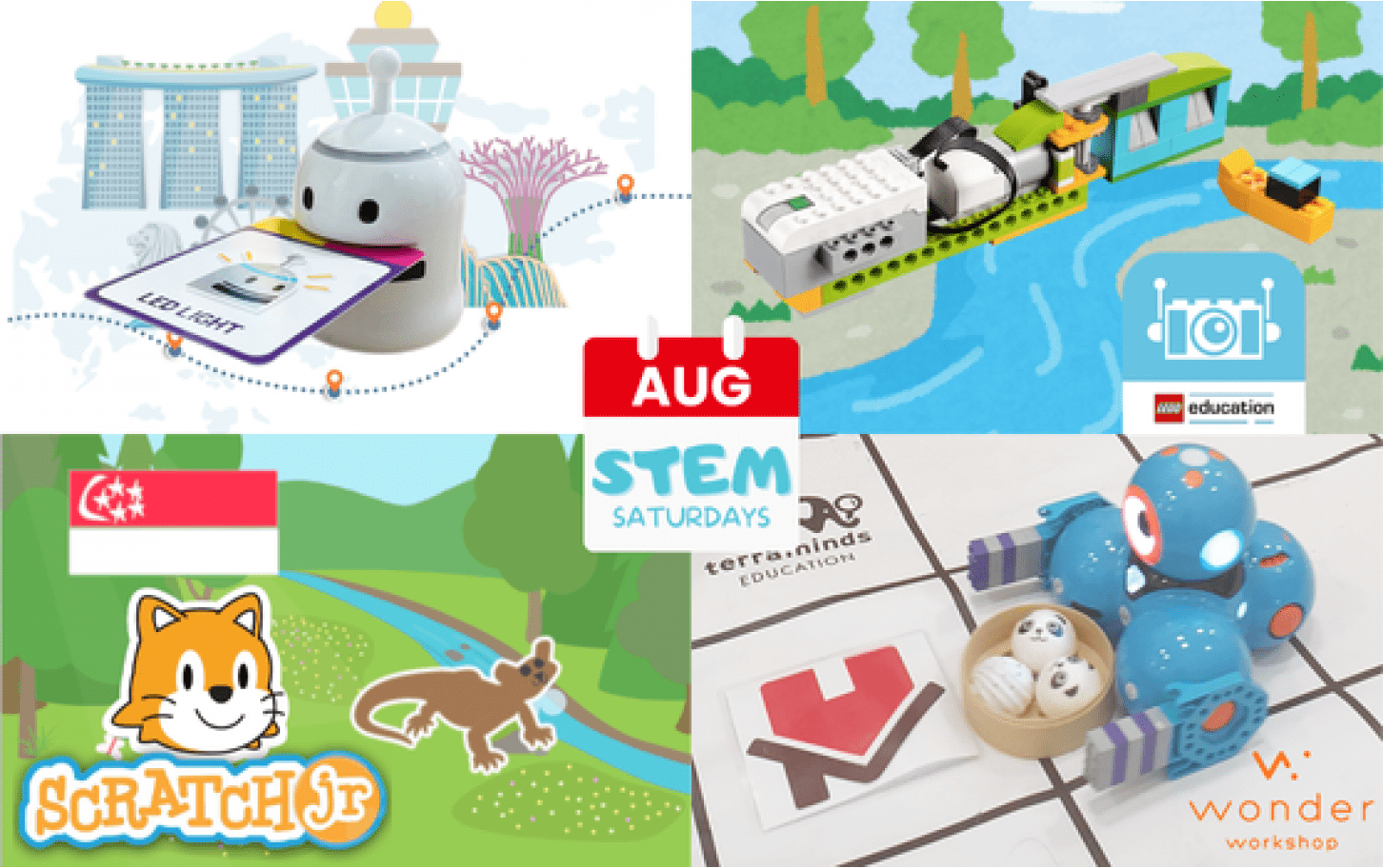 STEM Saturdays: Celebrating Singapore (1.5h x 4 lessons)