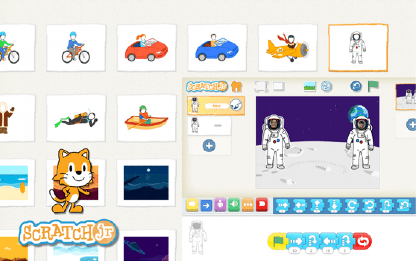 Make a Game with ScratchJr (3h)