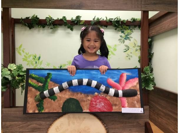 Check out my giant sea krait!
