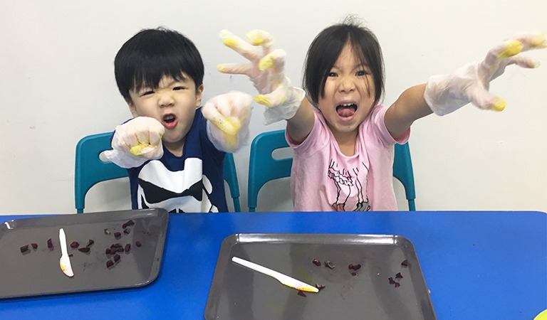 Building observation skills through experiments.