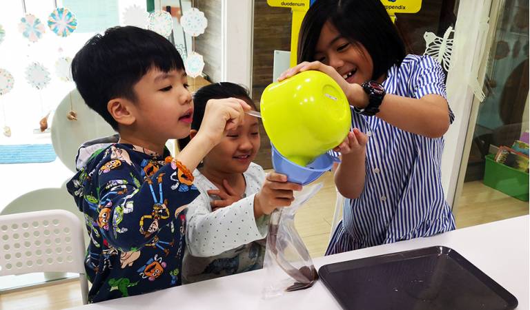 Experiments allow trial and error moments.